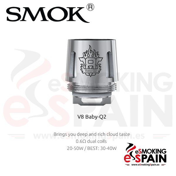 Resistencia Smok V8 Baby Q2 Core (0.6 OHM) (Smok033)